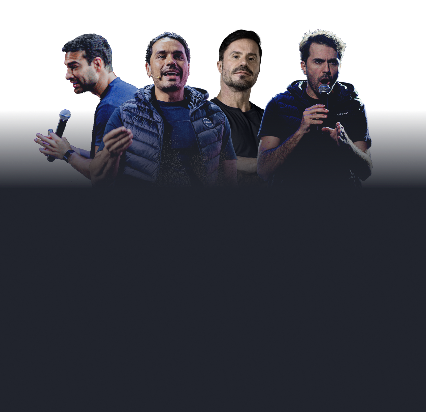 Quézide Cunha, William Naor, Marcos Paulo e Renato Cariani